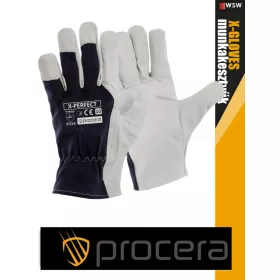   Procera X-PERFECT erősített kombinált bőr munkakesztyű - egyéni védőeszköz