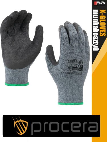 Procera X-DRAGSTER kombinált mártott latex munkakesztyű - egyéni védőeszköz