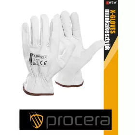  Procera X-DRIVER erősített kombinált bőr munkakesztyű - egyéni védőeszköz