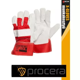   Procera X-TIPTOP erősített kombinált bőr munkakesztyű - egyéni védőeszköz