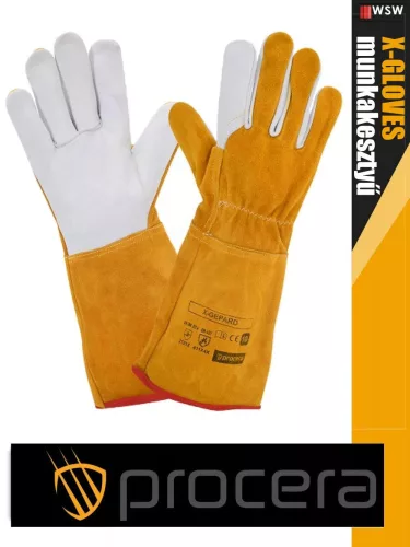 Procera X-GEPARD erősített kombinált bőr hegesztő munkakesztyű - egyéni védőeszköz