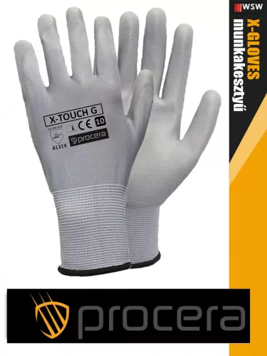 Procera X-TOUCH kombinált mártott pu munkakesztyű - egyéni védőeszköz