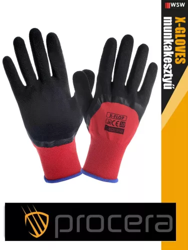 Procera X-FLOP kombinált mártott latex munkakesztyű - egyéni védőeszköz