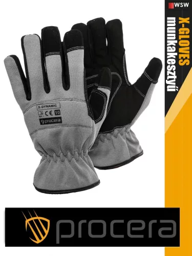 Procera X-DYNAMIC kombinált bőr munkakesztyű - egyéni védőeszköz