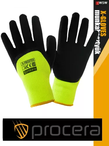 Procera X-FROSTER kombinált bélelt latex munkakesztyű - egyéni védőeszköz