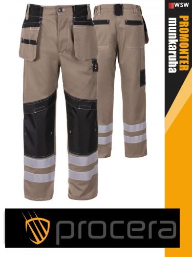 Procera PROMONTER SAFARI szakadás és kopásálló technikai deréknadrág - munkaruha