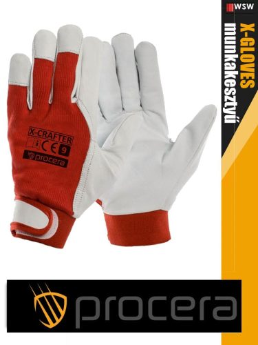 Procera X-CRAFTER kombinált bőr munkakesztyű - egyéni védőeszköz
