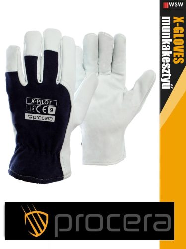 Procera X-PILOT kombinált bőr munkakesztyű - egyéni védőeszköz