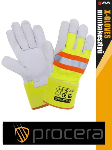 Procera X-BUDVIS bőr bélelt munkakesztyű - egyéni védőeszköz