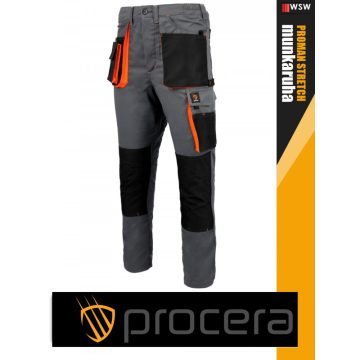   Procera PROMAN STRETCH GREYO technikai slimfit rugalmas deréknadrág - munkaruha