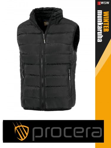 Procera PROPLUS BLACK bélelt vízálló mellény - munkaruha