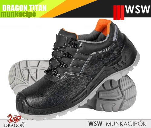 WSW DRAGON TITAN S3 technikai fémmentes munkacipő - munkabakancs