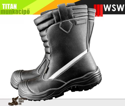 WSW DRAGON TITAN S3 technikai kompozit betétes bélelt munkacipő - munkabakancs