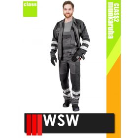   WSW VACILA GREY reflex technikai pamut kantáros munkanadrág - munkaruha