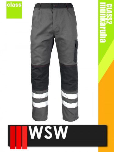 WSW VACILA GREY reflex technikai pamut derekas munkanadrág - munkaruha