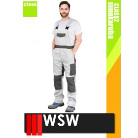   WSW VACILA WHITE technikai pamut kantáros munkanadrág - munkaruha