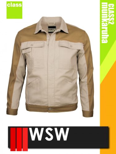WSW VACILA BEIGE technikai pamut munkakabát - munkaruha