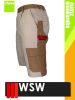 WSW VACILA BEIGE technikai pamut rövid munkanadrág - munkaruha
