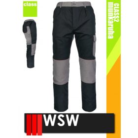   WSW VACILA BLACK technikai pamut derekas munkanadrág - munkaruha