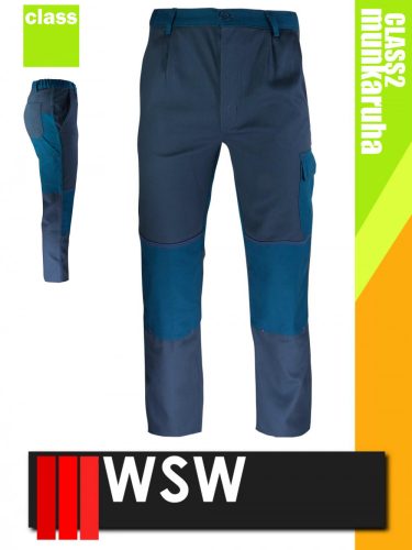 WSW VACILA ANTHRACITE technikai pamut derekas munkanadrág - munkaruha