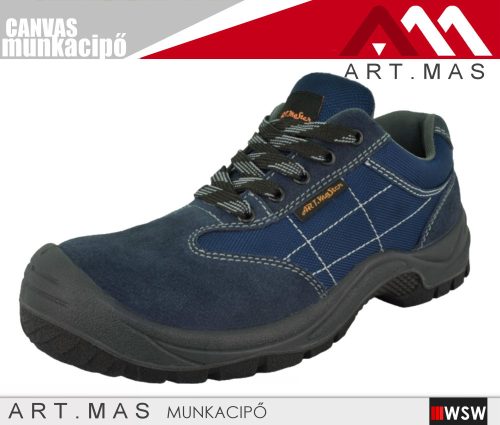 Artmas CANVAS S1 technikai fémbetétes munkacipő - munkabakancs