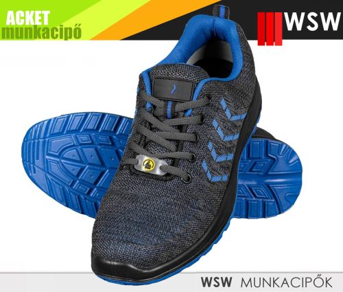 WSW ACKET S1P technikai fémbetétes munkacipő - munkabakancs
