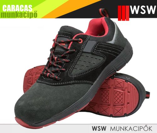WSW CARACAS SB technikai fémbetétes munkacipő - munkabakancs