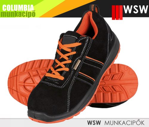 WSW COLUMBIA SB technikai fémbetétes munkacipő - munkabakancs