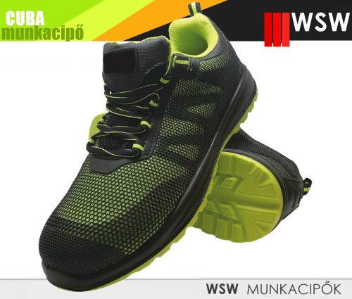 WSW CUBA S1P technikai fémbetétes munkacipő - munkabakancs