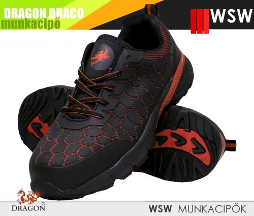 WSW DRAGON DRACO SB technikai fémmentes munkacipő - munkabakancs