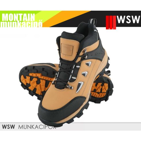 WSW MOUNTAIN S1 technikai fémbetétes munkacipő - munkabakancs