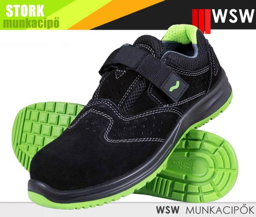 WSW STORK S1P technikai fémmentes munkacipő - munkaszandál