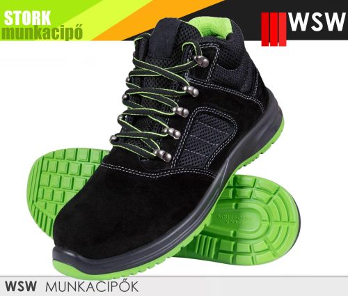 WSW STORK S1 technikai fémbetétes munkacipő - munkabakancs