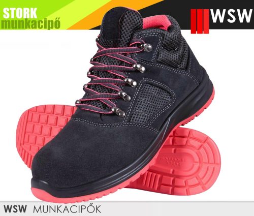 WSW STORK SB technikai fémbetétes női munkacipő - munkabakancs