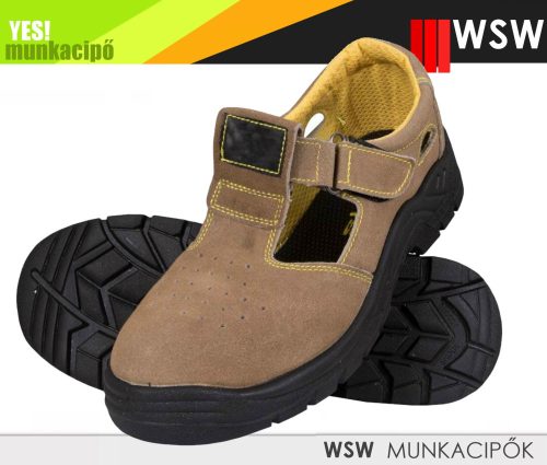 WSW YES! S1 technikai fémbetétes munkacipő - munkaszandál