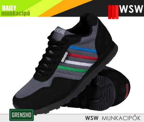 WSW DAILY technikai munkacipő - utcai cipő