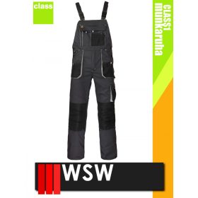   WSW UNO GREYBLACK technikai kevertszálas kantáros munkanadrág - munkaruha