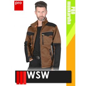   WSW PRO RUBENADA BROWN technikai prémium kevertszálas munkakabát - munkaruha