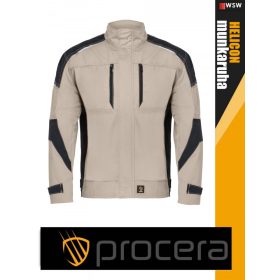   Procera HELICON KHAKI rip-stop hasadásmentes technikai munkakabát - munkaruha