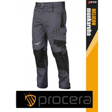   Procera HELICON GREY rip-stop hasadásmentes technikai deréknadrág - munkaruha