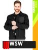 WSW MED DENIM BLACK technikai kevertszálas farmer munkakabát - munkaruha