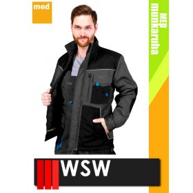   WSW SETENTA ANTHRACITEBLUE technikai kevertszálas téli bélelt kabát - munkaruha