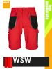 WSW SETENTA RED technikai kevertszálas rövid munkanadrág - munkaruha