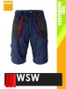 WSW SETENTA NAVYRED technikai kevertszálas rövid munkanadrág - munkaruha
