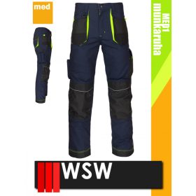   WSW SETENTA NAVYYELLOW technikai kevertszálas derekas munkanadrág - munkaruha