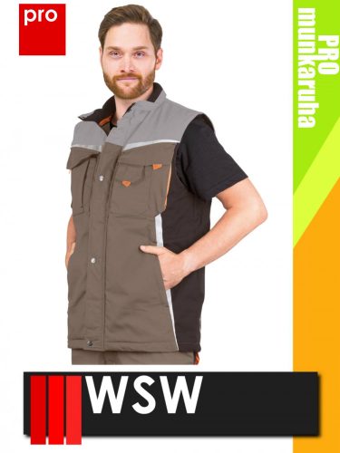 WSW NIAGARA BEIGE technikai vízálló prémium munkamellény - munkaruha
