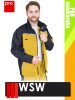 WSW NIAGARA YELLOW technikai kevertszálas prémium munkakabát - munkaruha