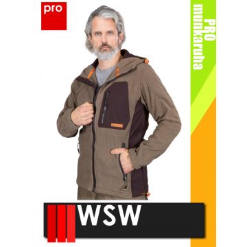   WSW NIAGARA BEIGE technikai polár softshell prémium pulóver - munkaruha