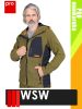 WSW NIAGARA OLIVE technikai polár softshell prémium pulóver - munkaruha