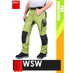   WSW NIAGARA LIME technikai kevertszálas derekas prémium munkanadrág - munkaruha